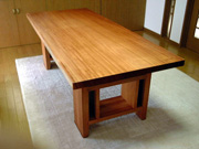 座卓兼用テーブル(マホガニー）KT-M2000-011F